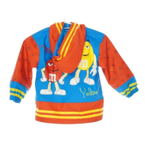 Regnjakke med hætte fra m&m