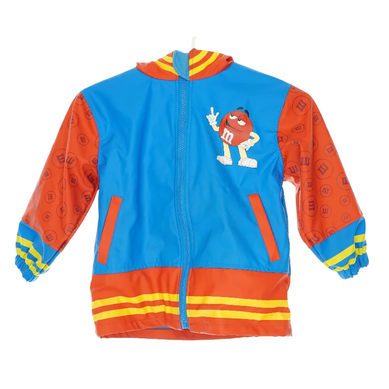 Regnjakke med hætte fra m&m