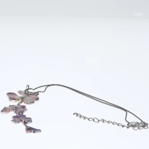 Blomst halskæde (str. 42 cm)