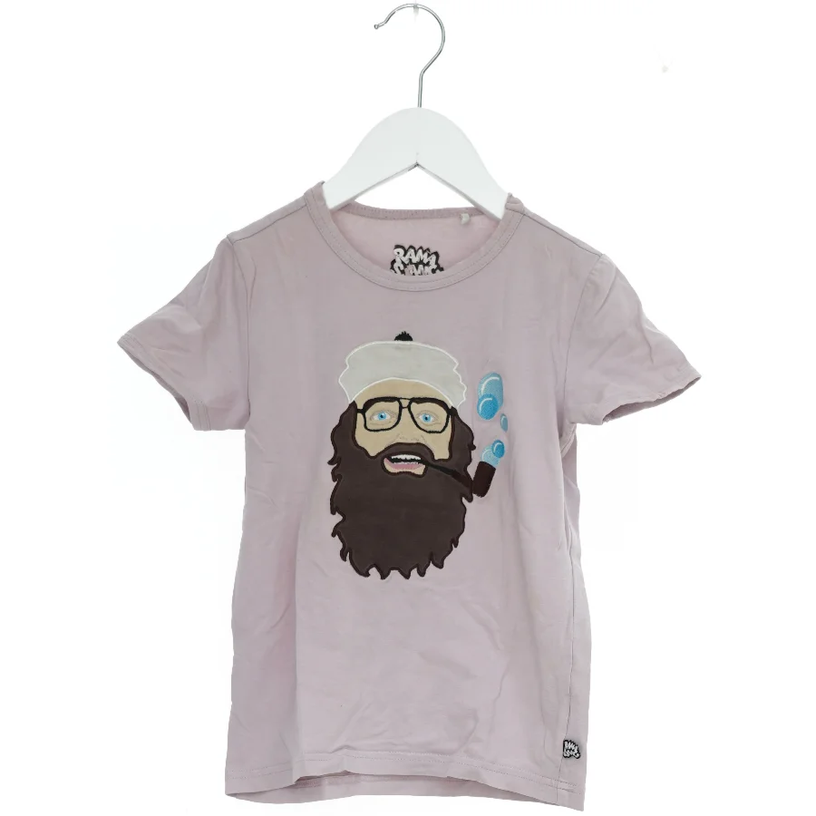 Børne T-shirt med print fra DR (str. 110)