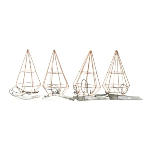 Bloomingville lysestager, 4 styk fra Bloomingville (str. 12 cm. 4 styk)