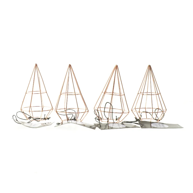 Bloomingville lysestager, 4 styk fra Bloomingville (str. 12 cm. 4 styk)