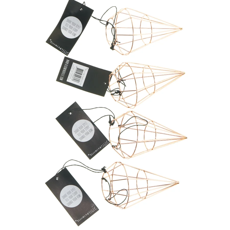 Bloomingville lysestager, 4 styk fra Bloomingville (str. 12 cm. 4 styk)