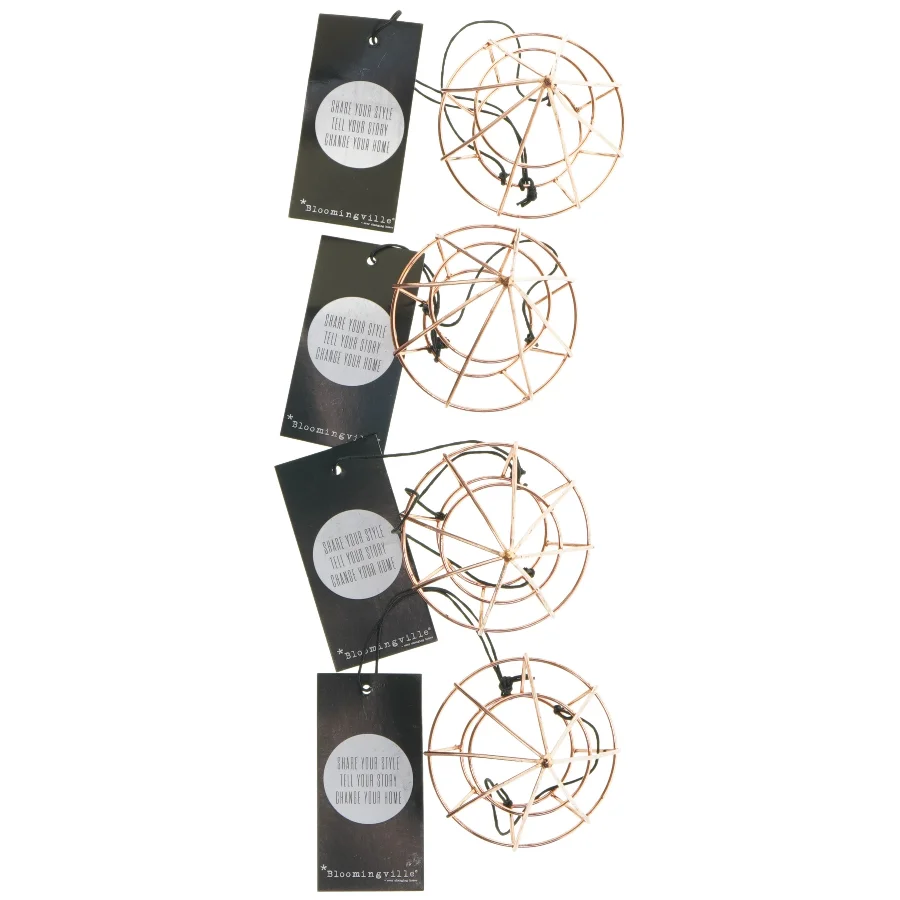 Bloomingville lysestager, 4 styk fra Bloomingville (str. 12 cm. 4 styk)