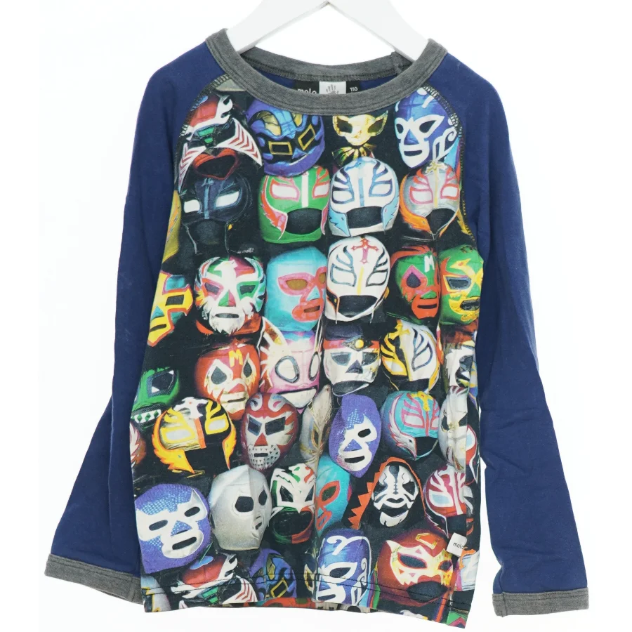 Langærmet trøje med masker print fra Molo (str. 110)