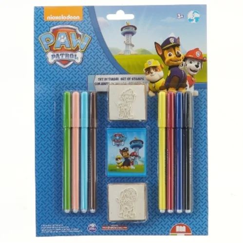 Paw Patrol stempelsæt med tuscher fra Paw Patrol