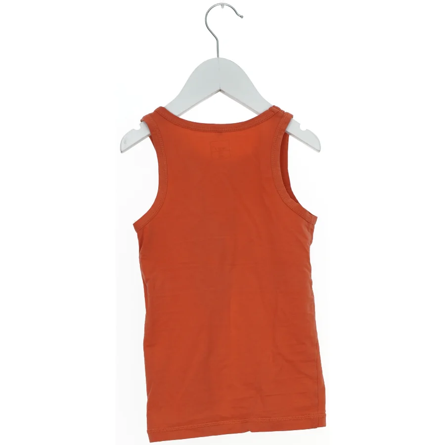Orange ærmeløs bluse fra Name It (str. 104)