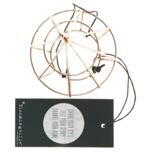 Kobber pendel cage lampe fra Bloomingville fra Bloomingville (str. 12 cm)