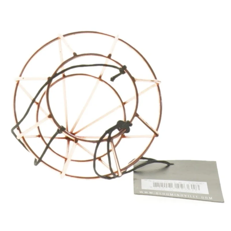 Kobber pendel cage lampe fra Bloomingville fra Bloomingville (str. 12 cm)