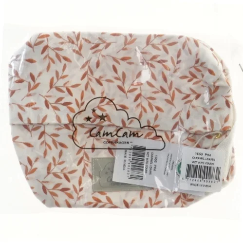 Cam Cam Copenhagen Wet Wipe Cover Caramel Leaves 22x17,5 cm fra CamCam (str. 22x17,5 cm)