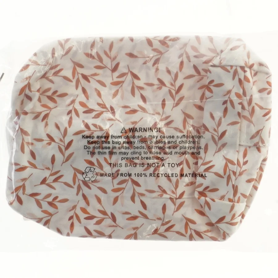 Cam Cam Copenhagen Wet Wipe Cover Caramel Leaves 22x17,5 cm fra CamCam (str. 22x17,5 cm)
