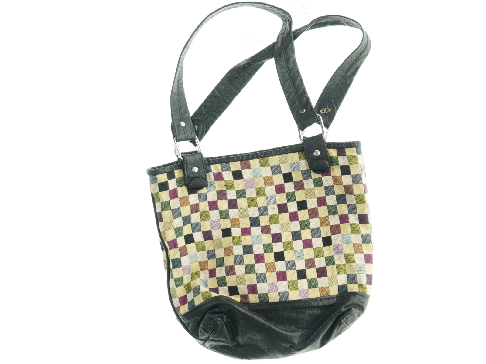 Ternet skuldertaske fra By Røpke (str. Niogtredve x 30 cm)