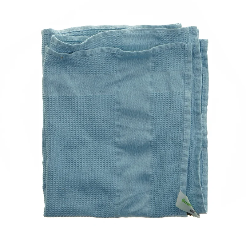 Vaflet håndklæde fra Green Tex (str. 48 x 79 cm)