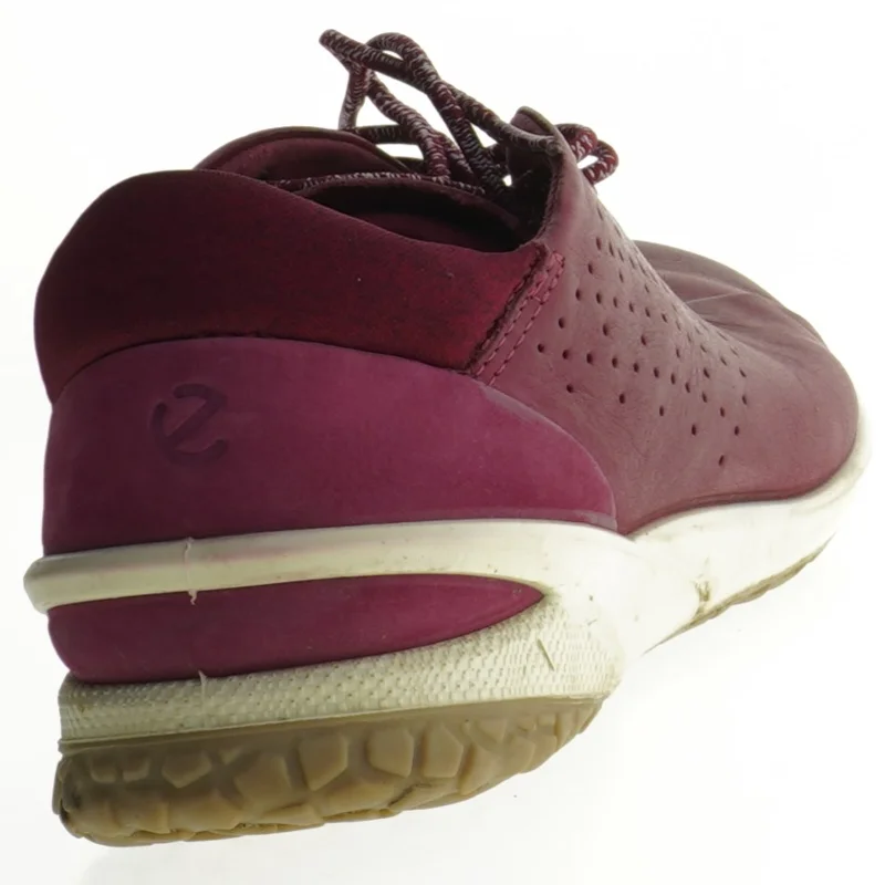 Brugte bordeauxrøde lædersko fra Ecco (str. 39)