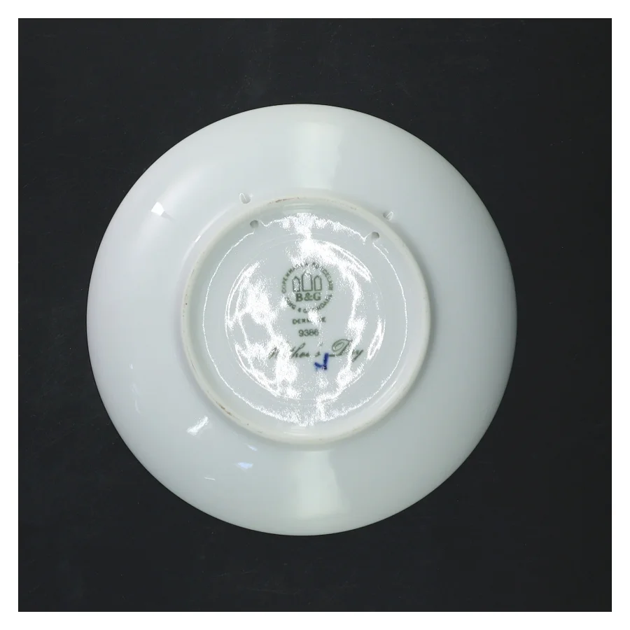 B&G Mors Dag tallerken 1986 fra Royal Copenhagen, Bing & Grøndahl (str. Ø 15 cm)