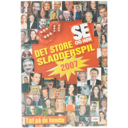 Det store sladder spil 2007 fra Se Og Hør (str. 33 x 23 cm)
