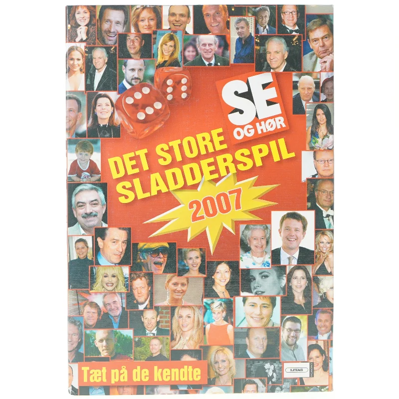 Det store sladder spil 2007 fra Se Og Hør (str. 33 x 23 cm)