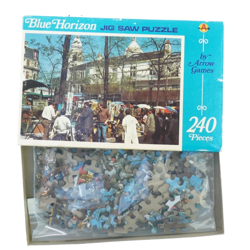 Puslespil, 200 brikker fra Jig Saw Puzle (str. 36 x 23 cm)