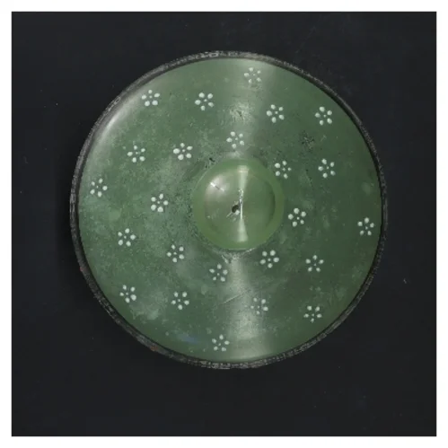 Smuk vintage osteklokke (str. Ø 14,5 cm)