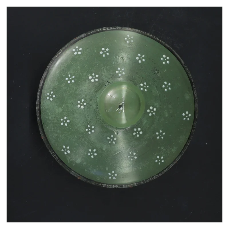 Smuk vintage osteklokke (str. Ø 14,5 cm)