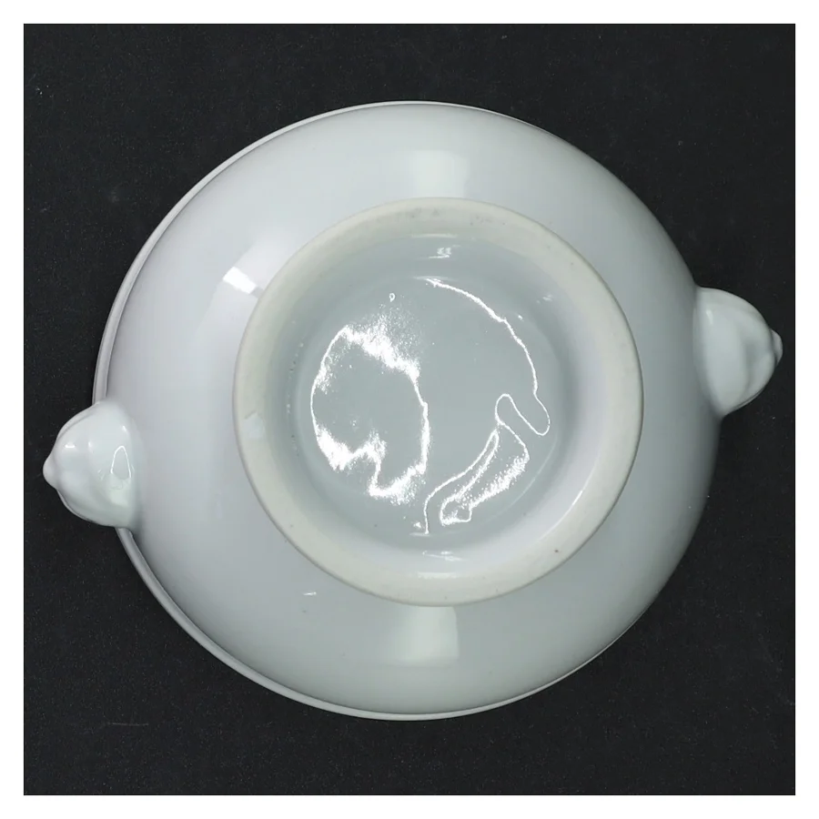 Porcelæns supepskåle (str. Ø 11 cm h 10 cm)