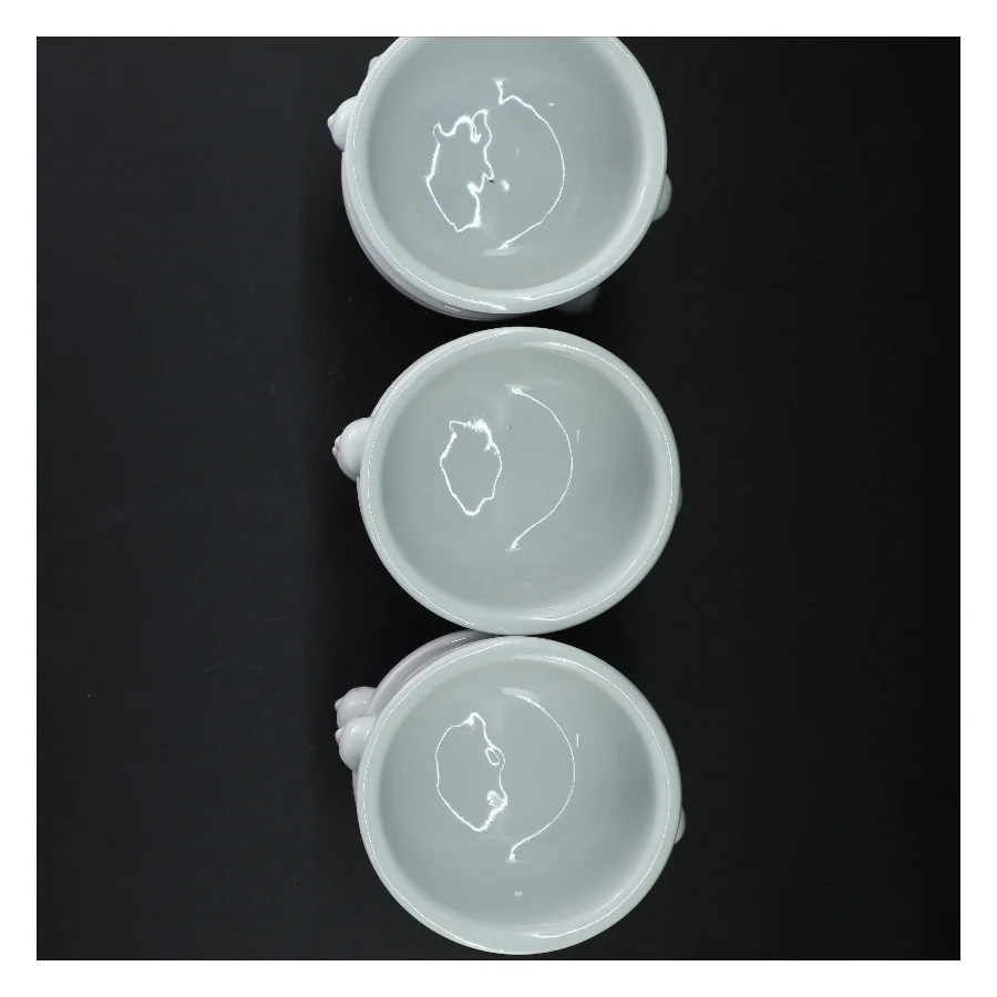 Porcelæns supepskåle (str. Ø 11 cm h 10 cm)