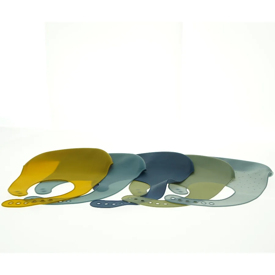 Silikone hagesmækker (str. 23 x 28 cm)