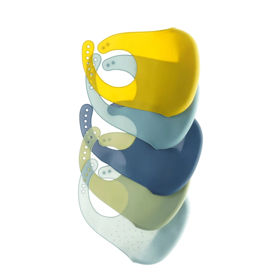 Silikone hagesmækker (str. 23 x 28 cm)