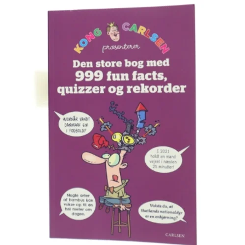 Bog med fakta og quizzes