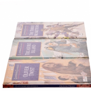 The Three Musketeers, Oliver Twist, Treasure Island