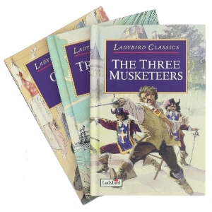 The Three Musketeers, Oliver Twist, Treasure Island