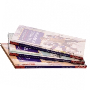 The Three Musketeers, Oliver Twist, Treasure Island