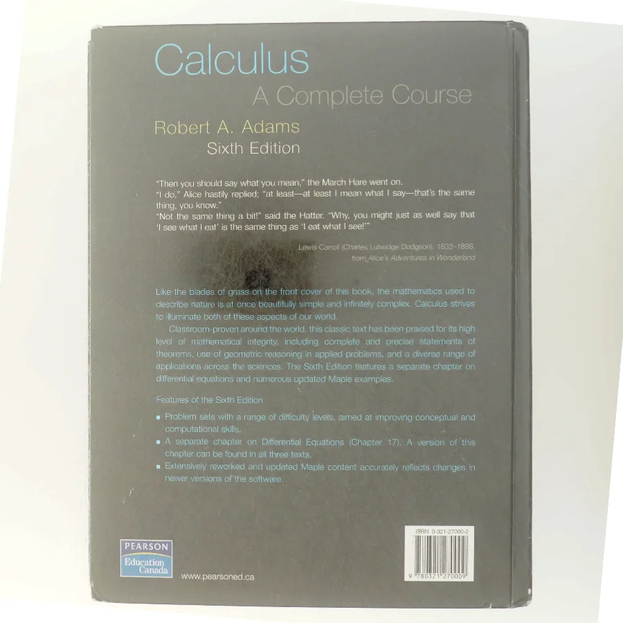 Calculus : a complete course af Robert A. Adams (Bog)