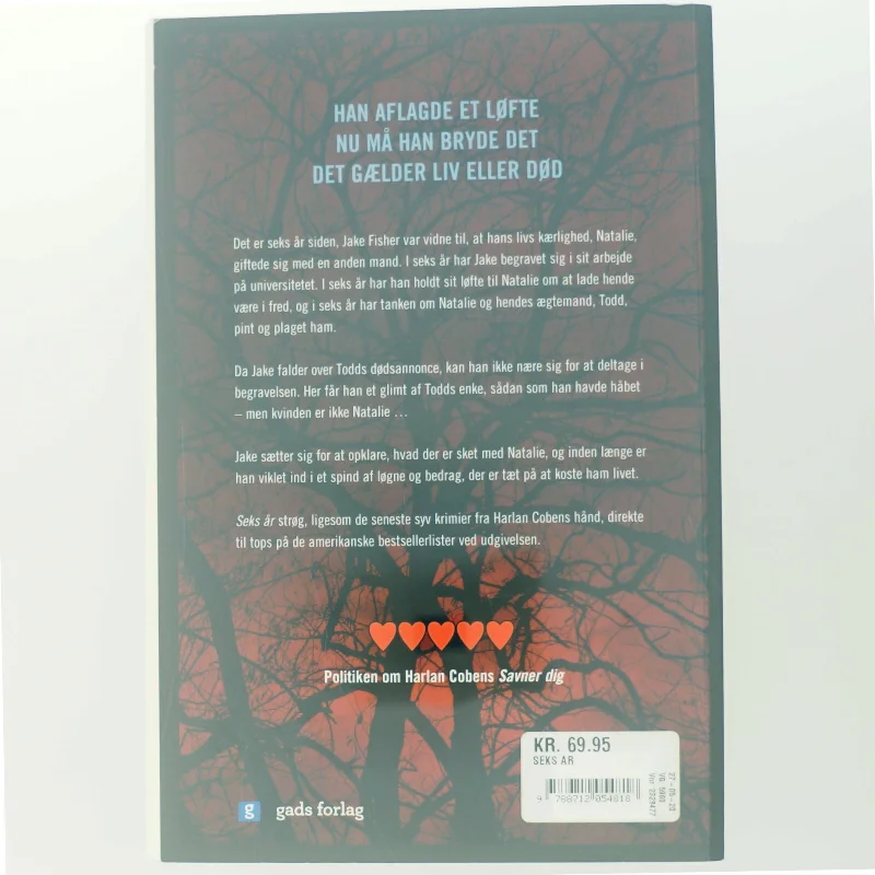 Seks år af Harlan Coben (Bog)