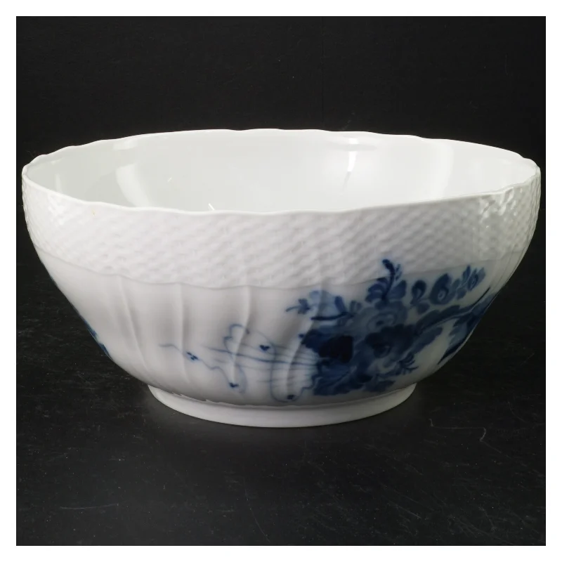 Blå Blomst salatskål fra Royal Copenhagen (str. 24 cm)