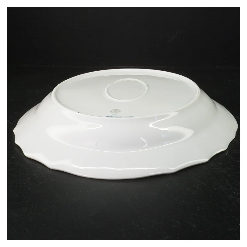 Blå Blomst porcelænsfad fra Royal Copenhagen (str. 36 x 29 cm)