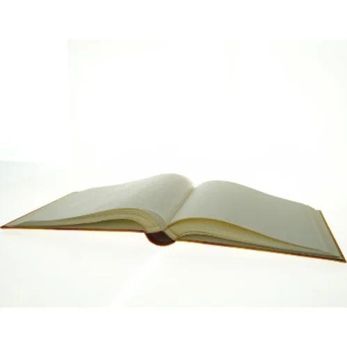 Gæstebog med blomstermotiv (str. 30 x 29 cm)