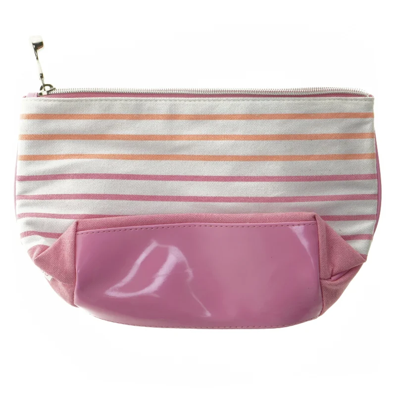 Stribet kosmetikpung (str. 26 x 17 cm)