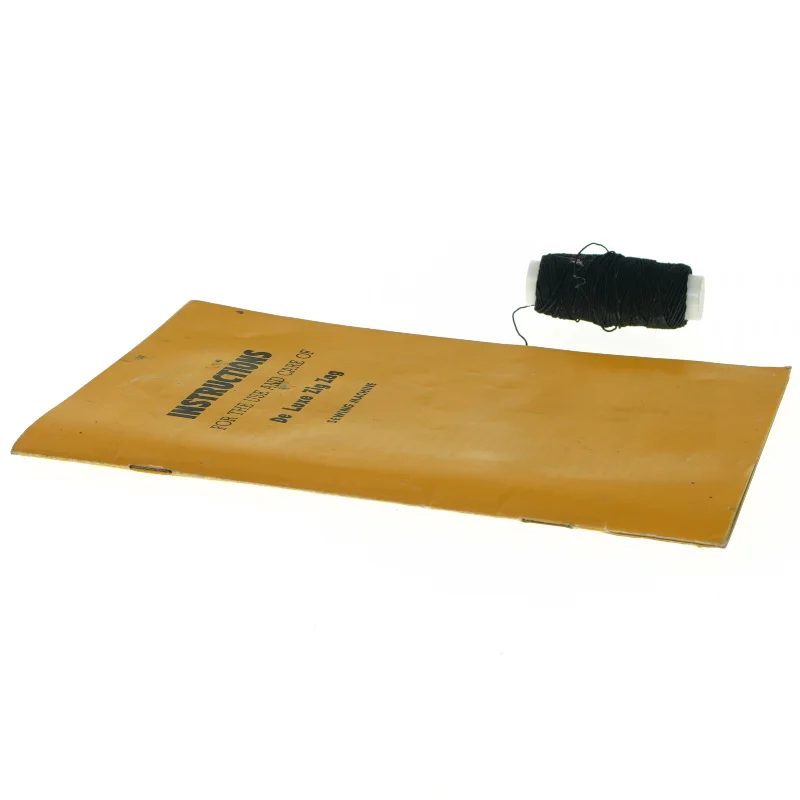 Instruktionsbog fra Zigzag (str. 21 x 15 cm)