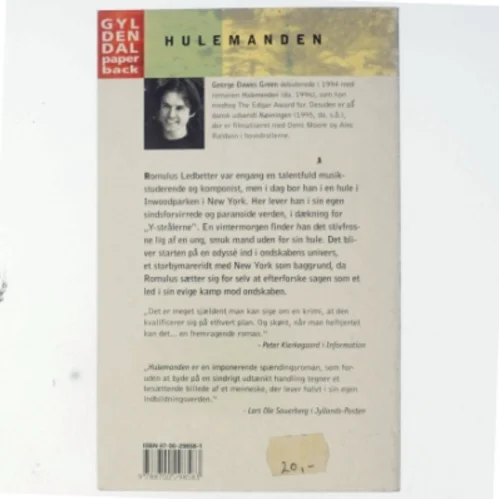 Hulemanden af George Dawes Green (Bog)