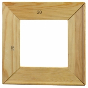Blænd ramme (str. 20 x 20 cm)