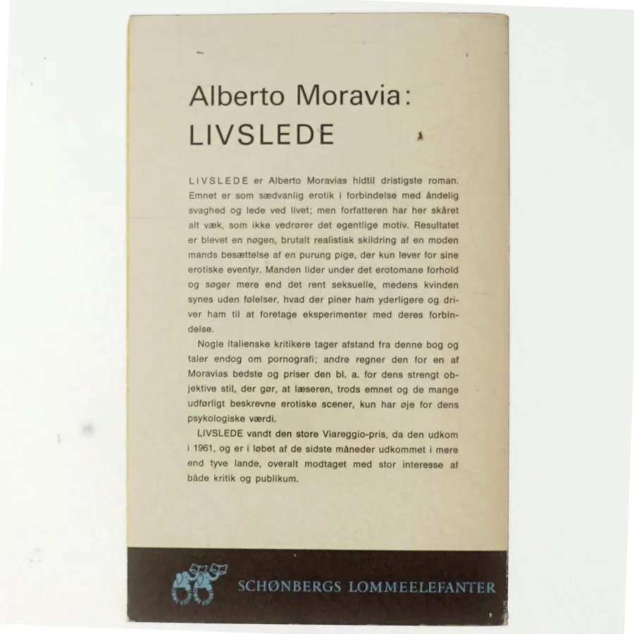 Moravia, Livslede