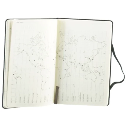 Kalender bog fra Moleskine (str. 21 x 13 cm)