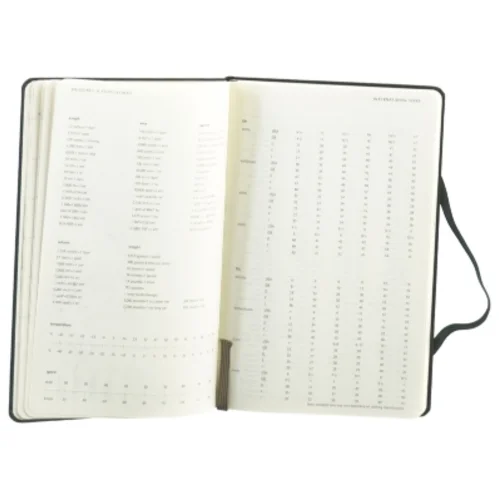 Kalender bog fra Moleskine (str. 21 x 13 cm)