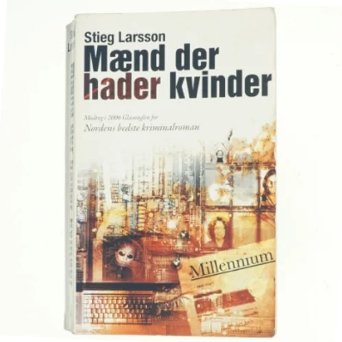 Mænd der hader kvinder af Stieg Larsson, Stieg Larsson (Bog)
