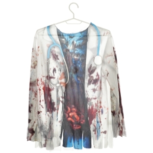 Doktor bluse fra Christy's Costumes
