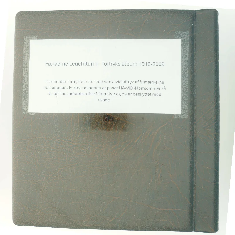 Færøerne Leuchtturm – Frimærke fortryks album 1919-2009 