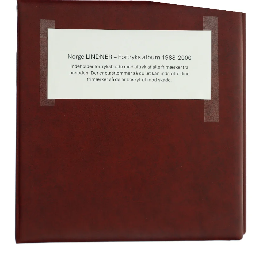 Norge LINDNER – Frimærke fortryks album 1988-2000