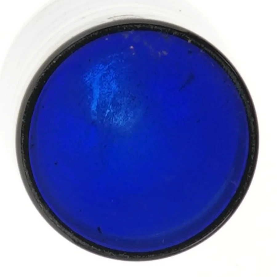 Blå flaske (str. 20 cm)