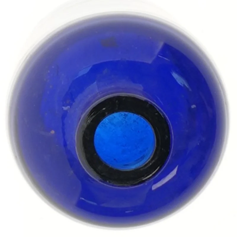 Blå flaske (str. 20 cm)